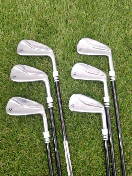 2021 TAYLORMADE P770 IRON SET 4-9I TOUR XSTIFF MMT 105 MICRO 304SS-PROTO GOOD