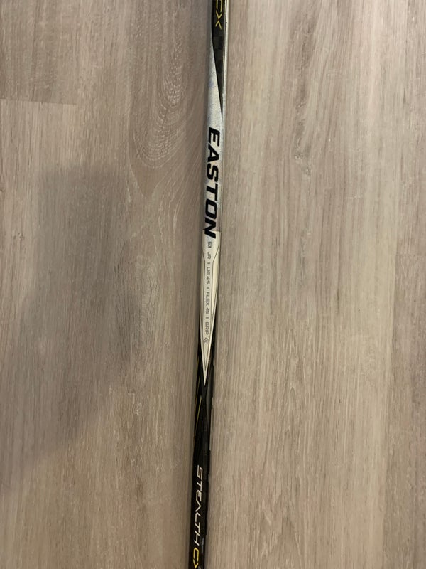 Easton Stealth CX LH Pro Stock Hockey Stick 100 Flex Grip NHL COLE Malkin  Toe Curve (2) - DK's Hockey Shop