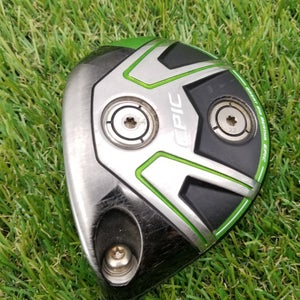 LEFTY 2017 CALLAWAY GBB EPIC SUB ZERO 3 WOOD 13.5* CLUBHEAD ONLY + HC GOOD