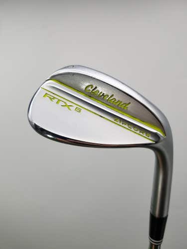 2023 CLEVELAND RTX6 ZIPCORE WEDGE 54*/10 TT DYN GOLD TI SPINNER 35.5" VERYGOOD
