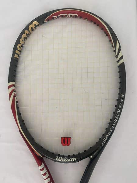 WILSON BLX KHAMSIN FIVE FX 108 TENNIS RACQUET Grip Size 4 1/8