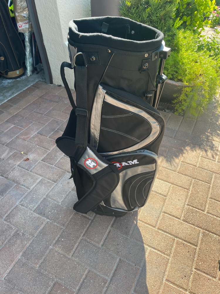 RAM golf stand bag with double shoulder strap