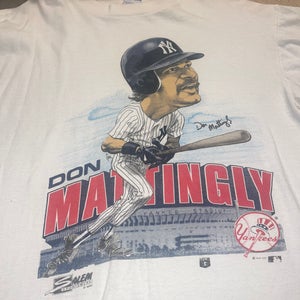 Vintage Don Mattingly Yankees t shirt very rare