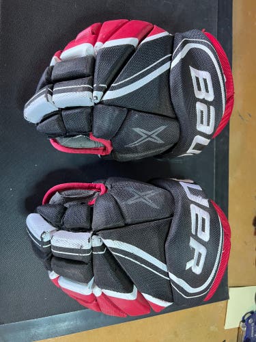 Bauer Vapor X800 Lite Gloves Black and Red Very little use