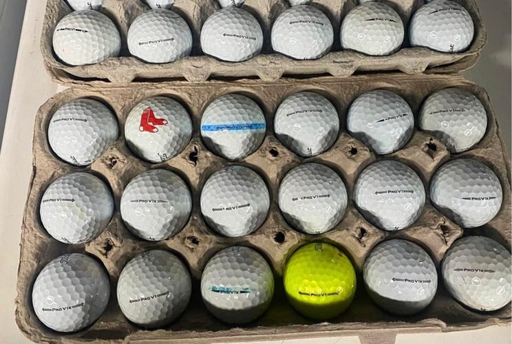 Used Titleist Pro V1x Balls 24 Pack (2 Dozen)