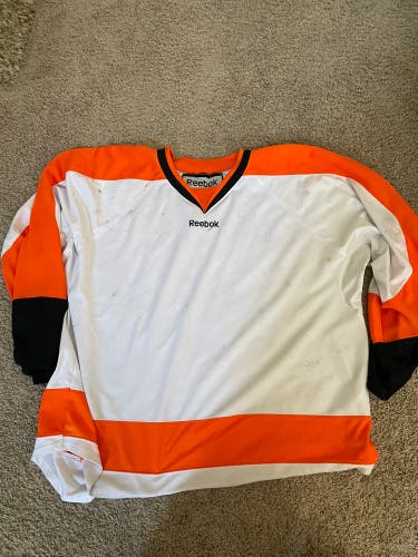 White Used Men's Reebok Jersey
