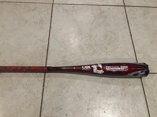 "New" with "Wrapper removed" 2023 DeMarini Voodoo One Bat USA (-11)  28" 17oz
