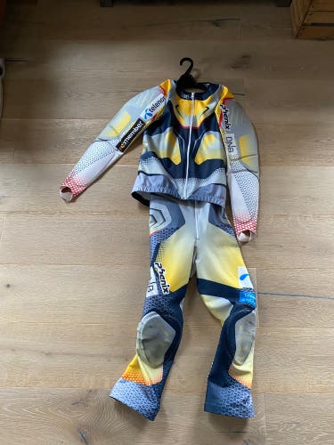 Norwegian two piece slalom suit