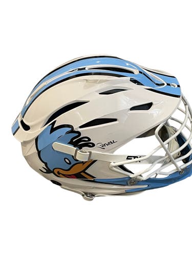 Hopkins Lacrosse Team Issued Used Player's Cascade Rival Helmet