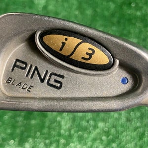 Ping i3 Blade 3 Iron 20.5* Blue Dot 1* Upright RH Cushin JZ Regular Steel ~39"
