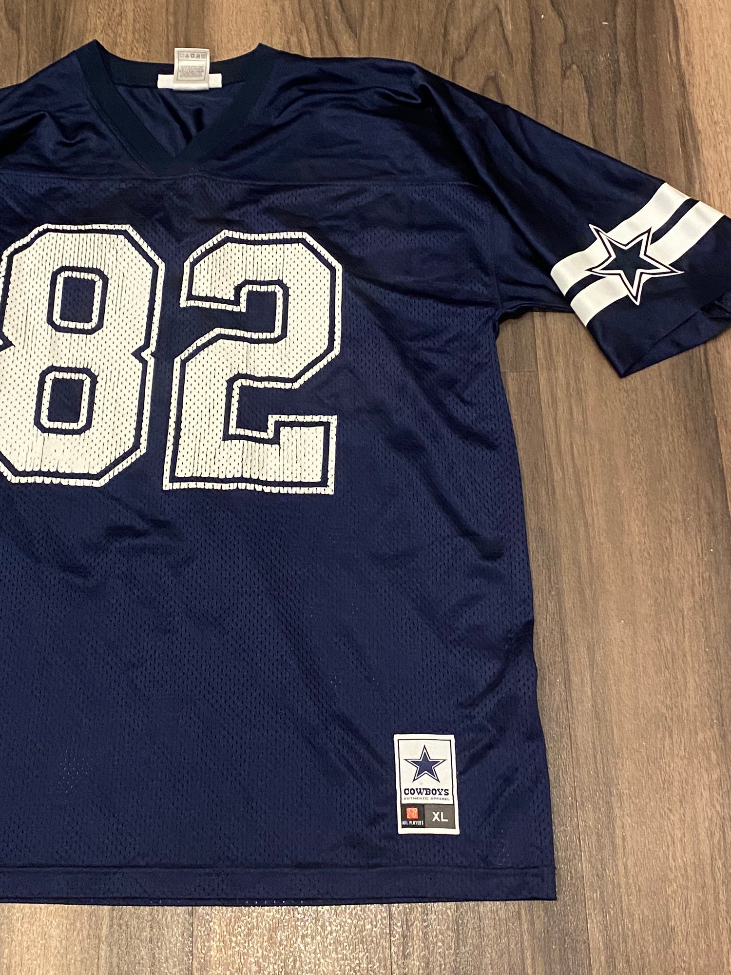 Dallas Cowboys Authentic Apparel Jason Witten Size Large Blue Jersey Shirt