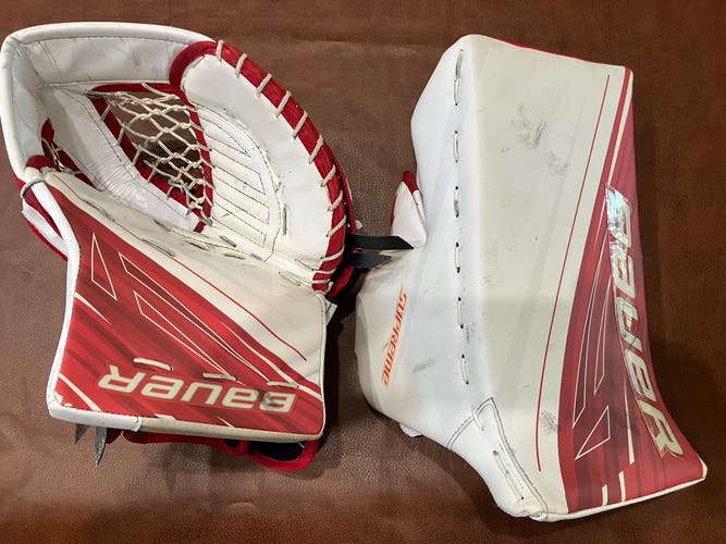 Bauer Supreme 1S Goalie Glove Set