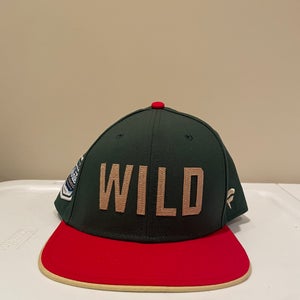 Minnesota Wild Fanatics Branded 2022 Winter Classic SnapBack Hat - Green