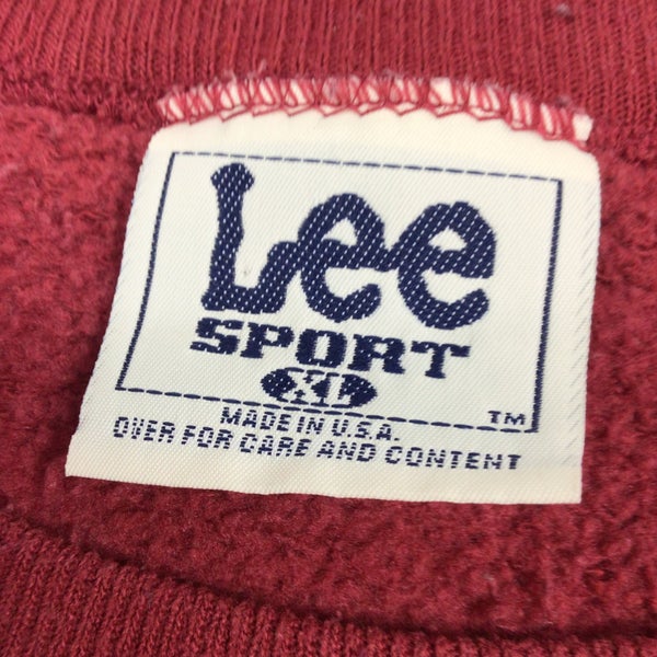 Vintage Lee Sport San Francisco 49ers Hooded Sweatshirt XL 90s Football