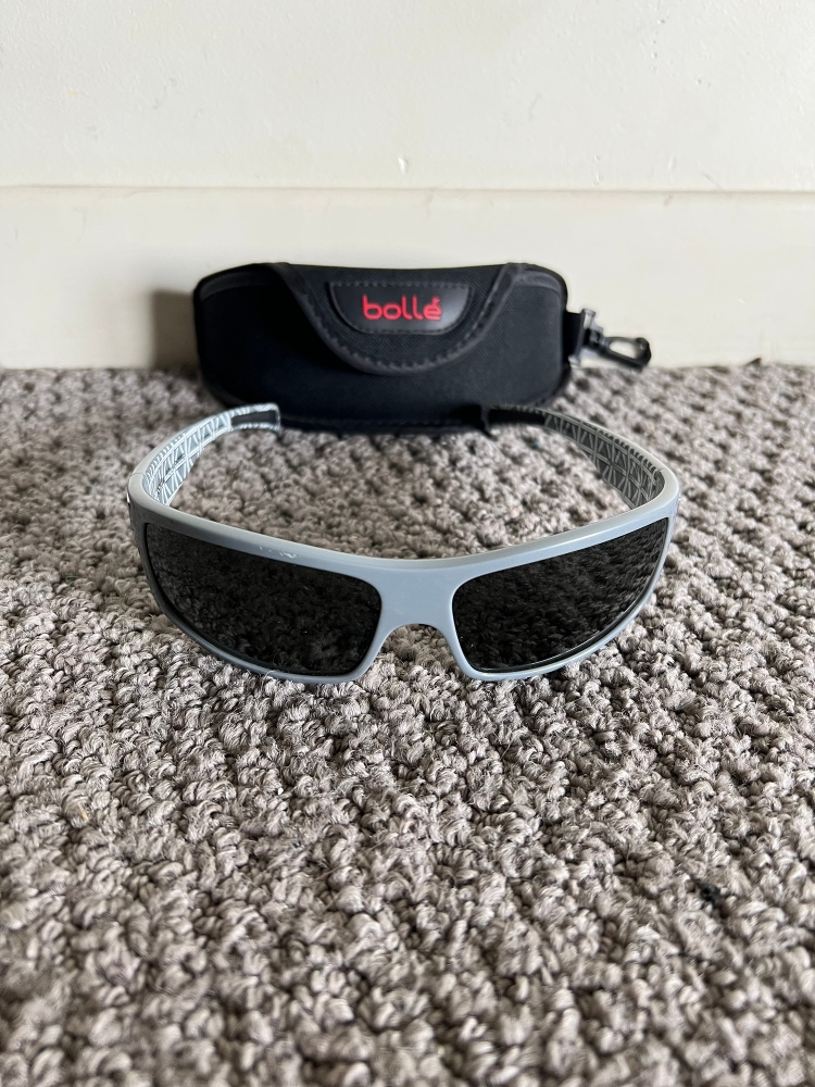 Used Bolle Sunglasses With Protective Case (In Great Condition)