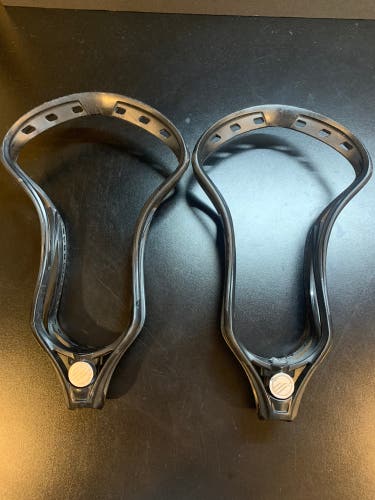 2 warped Maverik Kinetik 2.0 Lacrosse heads black