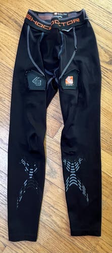Black Used Medium Boys Shock Doctor Compression