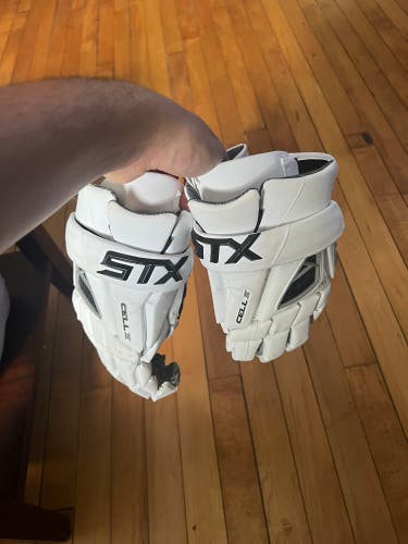 Used Player's STX 13" Cell V Lacrosse Gloves