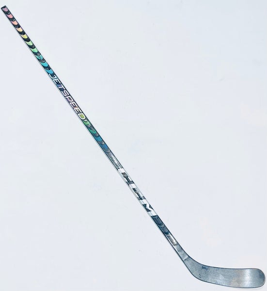 Like New Silver CCM Jetspeed FT5 Pro (Trigger 7 Pro Build) Hockey Stick-LH-75 Flex-P90T
