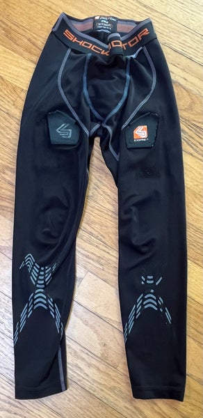 Black Used Medium Boys Shock Doctor Compression