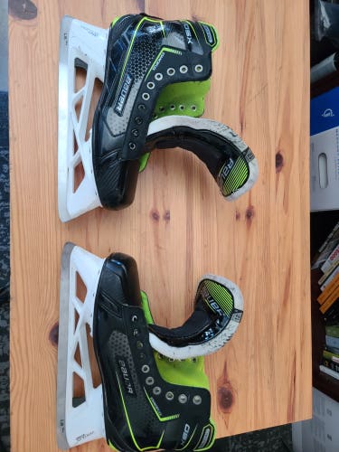 Senior Used Bauer GSX Hockey Goalie Skates Regular Width Size 12