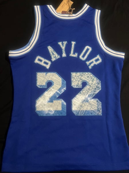 E. Baylor LA Lakers Mitchell & Ness Hardwood Classics Nba 75th Anniversary  Diamond Swingman Jersey