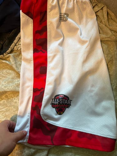 Game used MLL shorts lacrosse