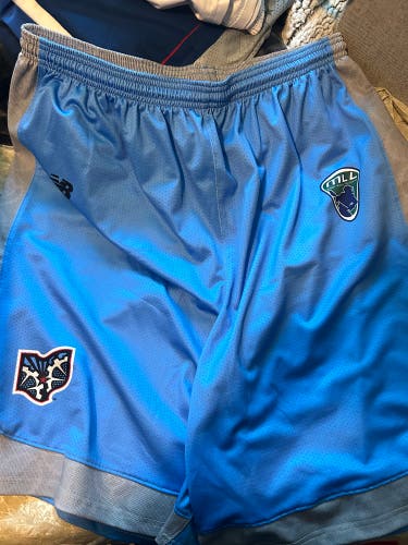 Game used MLL shorts lacrosse