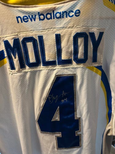 MLL game jersey Signed