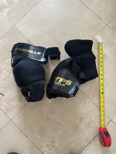 Used Large Louisville TPS Gold 14” Elbow Pads