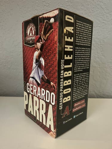 MLB 2012 Gerardo Parra “Fan Vote Gold Glove” Arizona Diamondbacks SGA Bobblehead