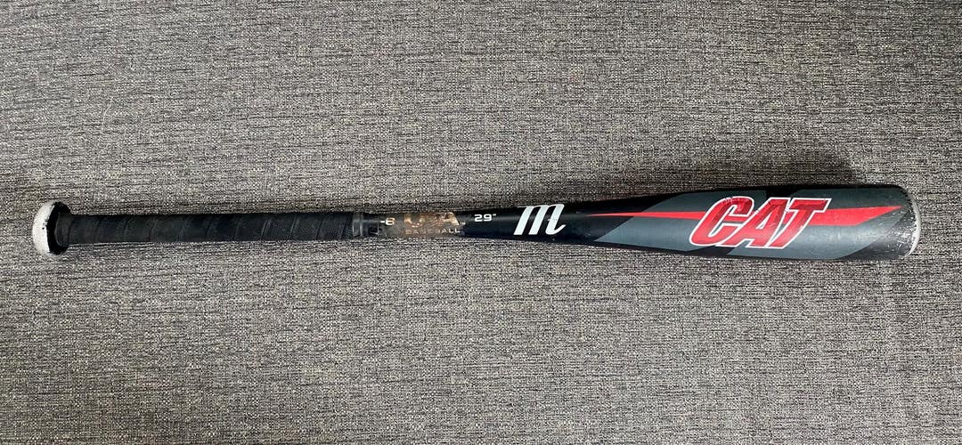 Used 2022 Marucci Alloy CAT Bat (-8) 21 oz 29"