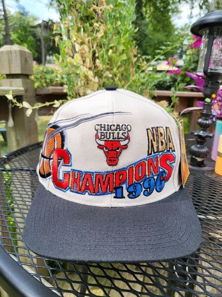 bulls 96 championship hat