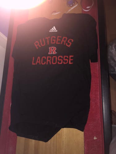 Team Issued XL Rutgers Lacrosse Shirt