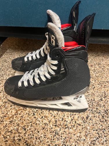Bauer Vapor 2X Pro Hockey Skates Pro Stock Size 7EE (Senior Used w/shot-blockers, no footbeds)
