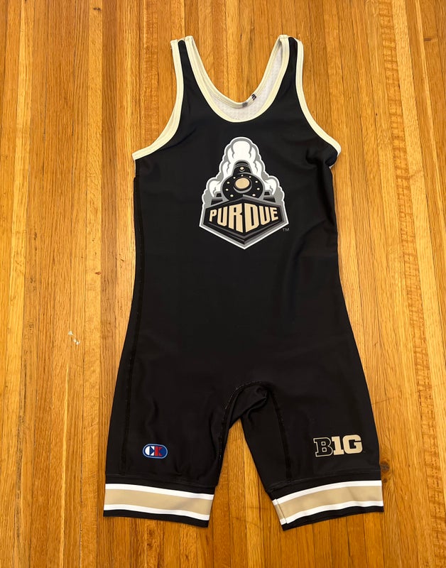 RARE Purdue Boilermakers Cliff Keen NCAA Wrestling Singlet Size Small