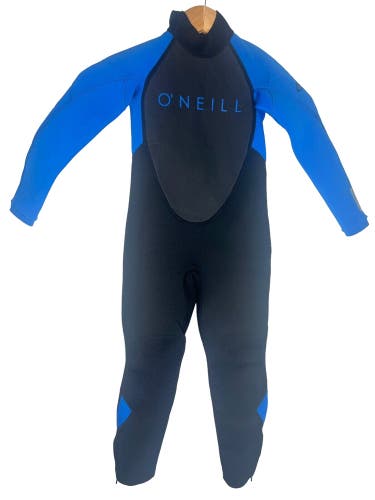 O'Neill Childs Full Wetsuit Kids Youth Size 4 Reactor II 3/2
