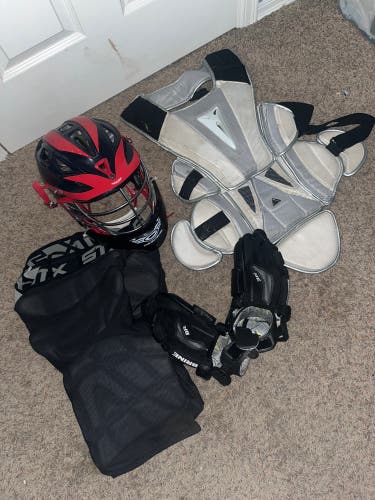 Lacrosse goalie equipment