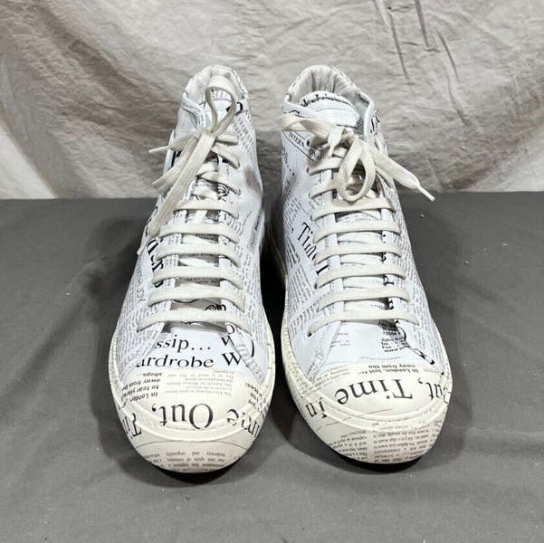 靴 john galliano 11a/w Brand New! John Galliano Women's Gazette High Top Sneakers