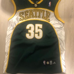 Vintage Large Durant SuperSonics Jersey