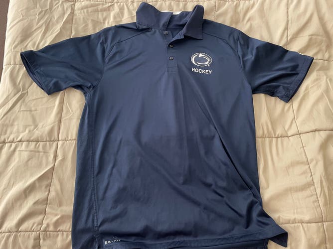 Penn State Blue Used Men's Nike Dri-Fit Shirt