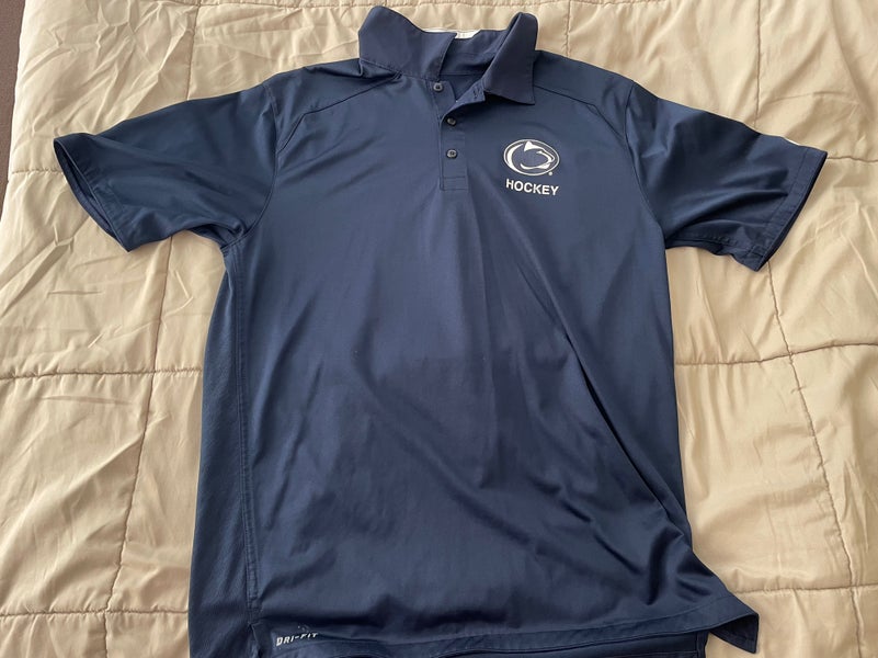 Penn State Blue Used Men's Nike Dri-Fit Shirt