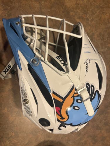 Game Worn Johns Hopkins Lacrosse Helmet