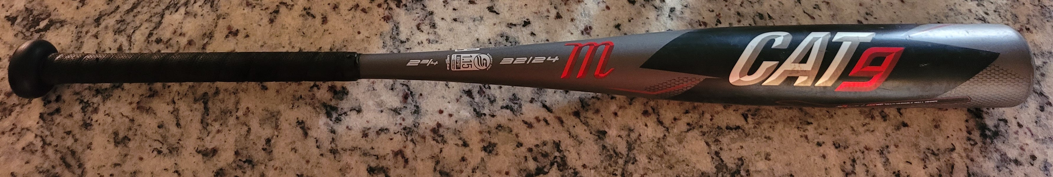Offers Welcomed *** Used USSSA Certified Marucci Alloy CAT 9 Bat (-8) 24 oz 32"