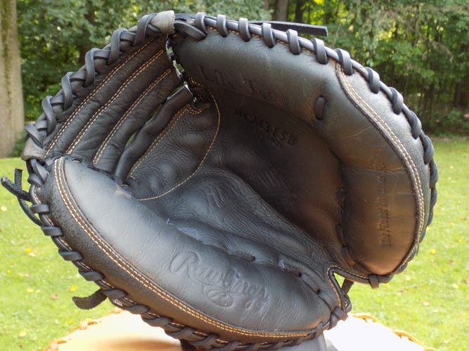 Used Rawlings Catcher's Right Hand Throw Renegade Baseball Glove 31.5"