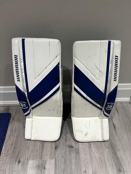 Used 26" Warrior Ritual g6 Goalie Leg Pads
