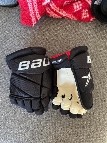 Bauer Vapor 2X Pro Gloves 14" Pro Stock Black Shortened Cuff