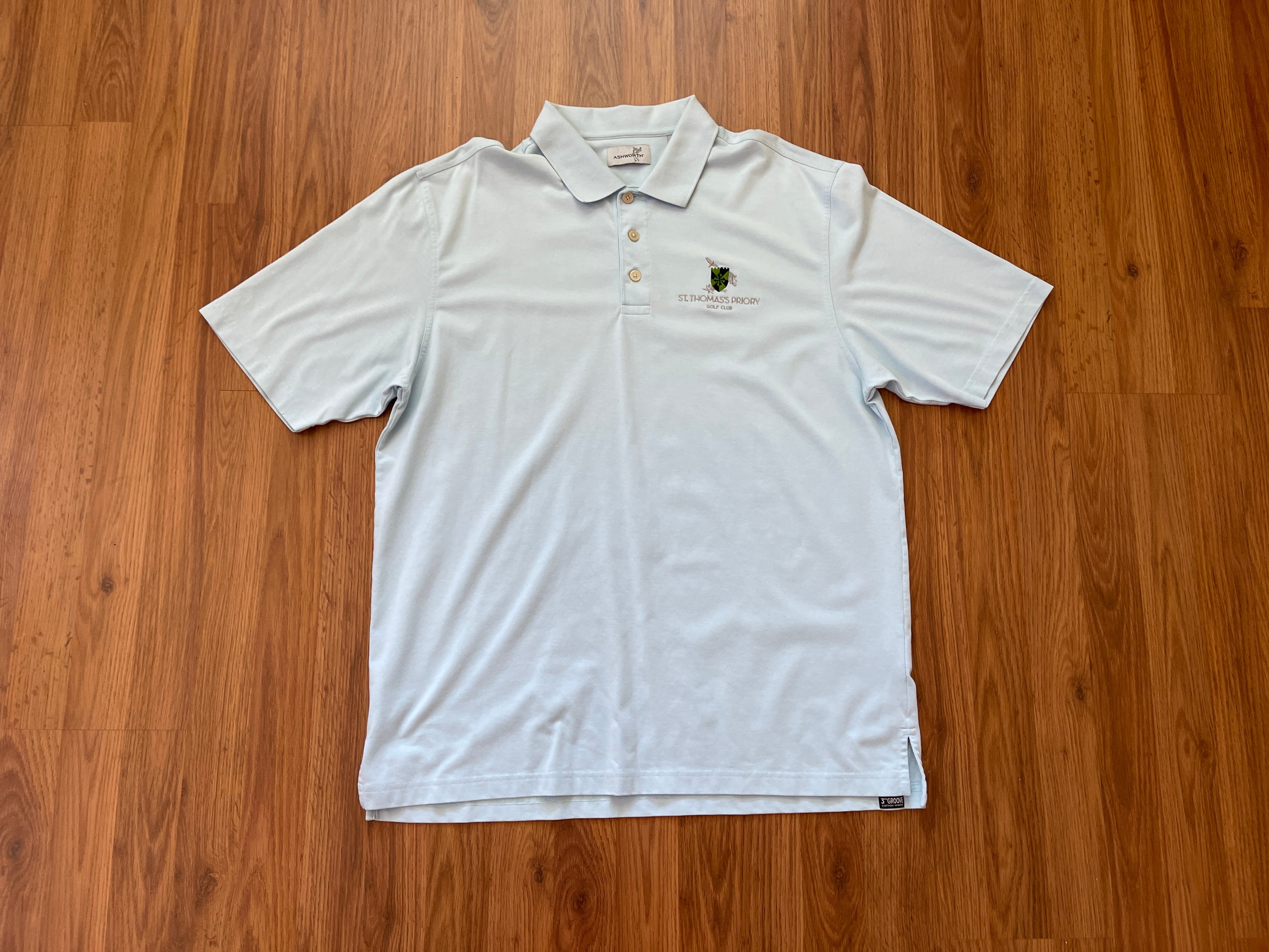 Antigua MLB National League Groove Short-Sleeve Polo Shirt - L