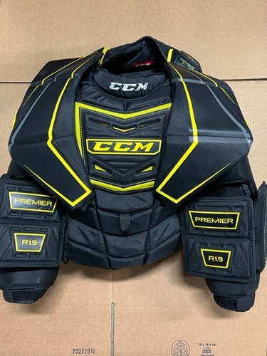 Used Large CCM Premier R1.9 Goalie Chest Protector