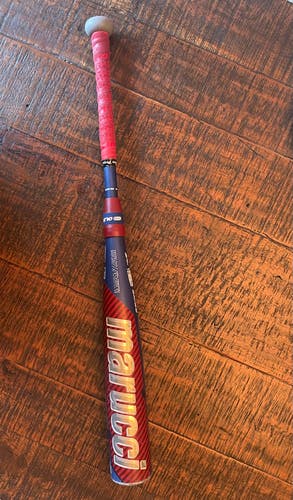 Used USSSA Certified 2022 Marucci Composite CAT 9 Composite Bat (-8) 22 oz 30"